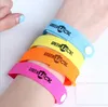 100Pcs/lot Summer Mosquito Repellent Band Bracelets Anti Mosquito Pure Natural Baby Wristband Hand Ring