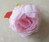 Dia 10 cm Konstgjorda Tyg Silk Peony Flower Head För Bröllopsdekoration Arch Blommor Arrangemang DIY Material Tillbehör
