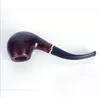 The round pipe smooth red resin removable creative Yanju