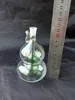 Double water bottle gourd ,Wholesale Glass bongs Oil Water Pipes Glass Pipe Oil Rigs Smoking