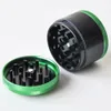 63mm 4 layers Aluminum Alloy Tobacco Grinders Convex Cap CNC teeth Herb Grinder Metal Grinders 5 colors OEM logo for whole8576411