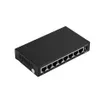 Freeshipping 8 portar 10/100 / 1000mbps Adaptiv Gigabit Ethernet LAN RJ45 Nätverksbrytare