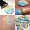 Märke Blush Makeup Highlighter Face Powder Colorete Women Beauty Make Up Rainbow Highlighter Blush Powder Gratis frakt