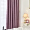 New style modern minimalist solid color bright blackout curtain fabric Su Jian216H3738783