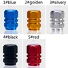 Universal Aluminum Car Tyre Air Valve Caps Bicycle Tire Valve Cap Car Wheel Styling Round Red Black Blue Silver Gold