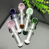 Smoke Pipes Hookah Bong Glass Rig Oil Water Bongs New single wheel stained glass pipe