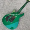 Paul Private Stock Dragon 2000 Green Flame Maple Top Электрогитара с инкрустацией в виде птиц с двойным замком, тремоло-бридж, деревянный корпус 4047976