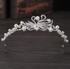 Nuovo copricapo da sposa Pearl Princess Crown briglia da sposa corona accessori da sposa