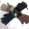 High Quality men Knitted Finger Gloves warm mens women Knitted cycling Gloves Full Finger Stretch Mittens winter thicken magic fleece gloves