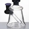 Tubo de agua de vidrio para fumar 14 mm Color de la junta Bong Pyrex Bowl Perc Heady Wax Oil Rigs Bubbler Hookahs Filtros de vaso 937