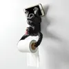 Porte-traits de toilettes de singe support de papier de salle de bain européen étanché