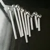 Smoking Pipe Mini narguilé bangs en verre coloré en forme de métal Différentes tailles de poêles à frire directes transparentes