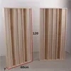 2 stuks 120x60cm Hoge kwaliteit Paulownia Wood Material Sound Diffuser Hout Diffuer Panelen voor Muziek Hall / Home Theaters Akoestische panelen