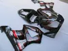 Hot Sale Fairings Set för Honda CBR900RR CBR929 2000 2001 Black Red Flames Fairing Kit CBR929RR00 01 BC34