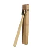 100% bambou brosse à dents écologique brosse à dents en bois nouveauté bambou à poils souples Capitellum fibre de bambou manche en bois