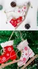 Kerst geschilderde decoratieve hangdanger kerstboom innovatieve ski -schoenen hanger kerst huisdeur en boomdecoraties xb1