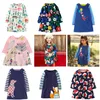 Abiti per neonate a fiori caldi 2018 Abiti per bambini in cotone autunno primavera per vestiti per ragazze Jersey Abbigliamento per bambini Abito da principessa per bambini