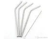 For Mugs 304 Stainless Steel Straight Bend Drinking Straw With Cleaning Brush for 30/20 Ounce Mugs Cups with Retail Package