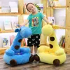 kinderen schattige dier cartoon giraffe kind lezen kleine sofa seat single luie tatami baby kruk 70x45cm dy50466