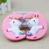 Slow Rise Squishy Unicorn Moon Icecream Flash Powder Kawaii Charms Hanger Riemen Kerstcadeau Stress Reliever