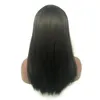 high quality Sexy Soft Ombre Burgundy Lace Front Wigs Synthetic Silky Straight Hair Heat Resistant Fiber Wigs Side Parting Wig