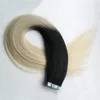 ombre deri atkısı saç uzantıları