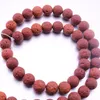 48pcs/lot 8MM Colourful Lava stone Volcanic Rock Round Loose Beads Ball DIY Essential Oil Diffuser Jewelry Bracelet Making