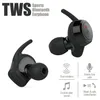 TWS Bluetooth Earphone Real Wireless Stereo för iPhone X / XR / XS / XS Max och Samsung Galaxcy Mobiltelefon med detaljhandelspaket