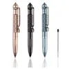 1PCS Multi-functional Pen Tactical Tungsten Steel Rotating Unisex Tool Pen Window Glass Metal Ballpoint Multifunctional With Boxes