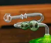 Gourd Glas Bent Pot Partihandel Glas Bongs, Oljebrännare, Glas Vattenrör, Oljeplattor Rökningsriggar