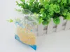 12*20cm Blue flowers Transparent plastic bag Food packing storage plastic bags Self sealing bag Reusable Spot 100/ package