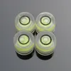 100 PiecesLotHACCURY Super Mini Spirit Level Bubble Circular bubble level size 855mm White Green Color3265861