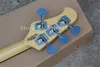 Venta caliente de alta calidad Active Pickup blue Music Man StingRay 4 cuerdas bajo eléctrico envío gratis