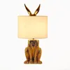 Fashion Creative Resin Rabbit Shaped Table Lamp Living Room Decoration Modern Lamps