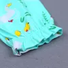ブティック子供服セット2018秋の綿の赤ちゃん女の子服ダックプリントフルスリーブトップスTシャツ+ドットパンツ2本の女の子の衣装2-7Y
