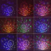 6 LED-strobe ljusbil DJ Ljusljud Aktiverad disco Ball Party Lights RGB Crystal Magic Ball Sound Control Effect Light