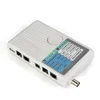 FREESHIPPING USB محمول سلك RJ45 RJ11 BNC 1394 فاحص كيبل إيثرنت شبكة LAN