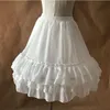 Nya petticoats bröllop brud tillbehör 1 hoops 2 lager små tjejer bridmaids crinoline vit blomma flicka formell klänning underskirt LD560