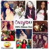 Onlyouhair Peruvian Hair z czołowym zamknięciem głębokie fala ludzkie włosy Włosy z czołowym ucha do ucha miękkie głębokie fali splot włosów