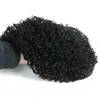 120g Neu 3c 4c Afro Kinky Curl Pferdeschwanz Haarteil Humano Natural Clip in Pferdeschwänze Haarteile Paar Haarteile in 5 Farben