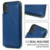 Für iPhone Xs Max Xr S10 Lite 9 8Plus Wallet Case Luxus PU Leder Handy Back Case Cover mit Kreditkartenfächern