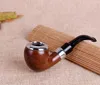 Factory direct selling resin bakelite pipe new curved hammer, creative filter pipe, old style portable man bucket.