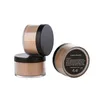 Makeup Face Loose Powder for Women Dark Skin Långvarig Whitening Bronzer Contour Nude Base Foundation Inställningspulver