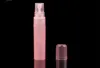 混合色100ピース/ロット5ml多色半透明プラスチックアトマイザーボトルトラベルメイクアップ香水スプレー詰め替えボトル