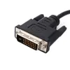 Dvi-d to vga DVI-D 24+1 Pin Male to VGA 15 Pin Female Active Cable Adapter Converter Connector for Computer PC Laptop