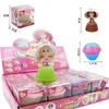 2018 12st / lot Mini Magical Cupcake Princess Dolls Dofted Princess Doll Reversible Cake Transform till Princess Doll med Retail Box FedEx
