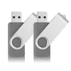 2x 그레이 폴딩 32GB USB 30 플래시 드라이브 32GB 썸 메모리 스토리지 스토리지 스위블 플래시 펜 드라이브 컴퓨터 MacBook Tab4790031 용 U 디스크
