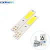 10pcs C6 Car Headlight LED Chip Light Source H1 H3 H4 H7 H11 880 9005 9012 Auto Headlamp COB Chip for C6 Bulbs