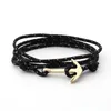 Nouveau bon alliage ancre Bracelet multicouche Bracelet pour femmes hommes Bracelets d'amitié de haute qualité 4317396