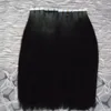 Tape In Hair Extension Natural color 200G/80Pcs 16 to 24 Inch Straight Remy Brazilian Hair Tape In Human Hair